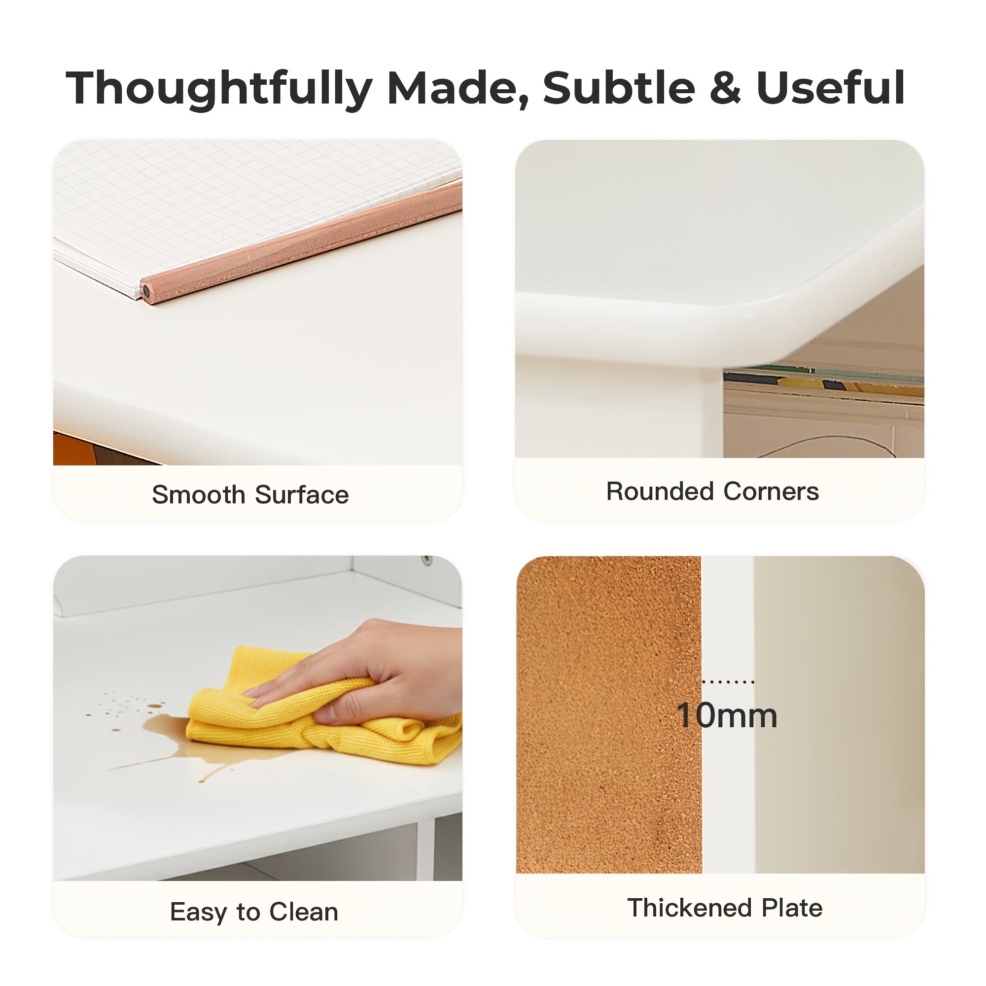 Wooden Study Table And Chair Set for Kids Aged 5 to 12, Featuring a Bulletin Board, Hutch, And Storage Cabinet